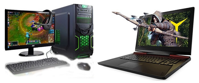 laptop or desktop gaming PC 1